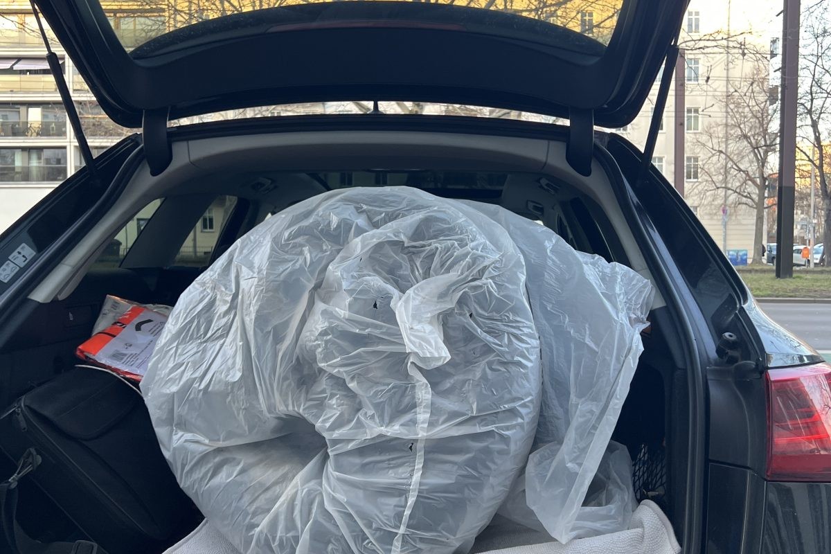 4 Autoreifen abgeholt